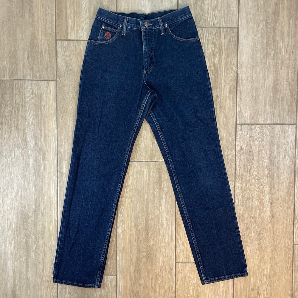 Vintage 90s Wrangler 20X Jeans USA High Rise Straight Leg Blue Denim 9/10x32